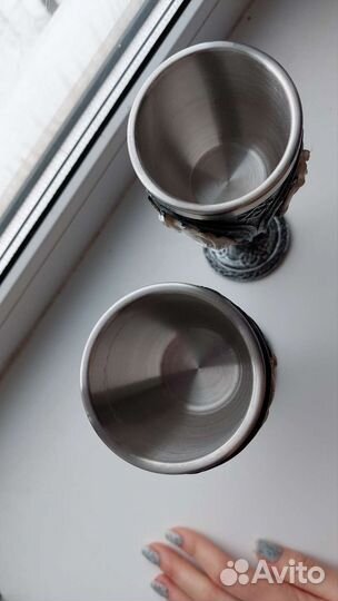 Бокал из декоративной смолы