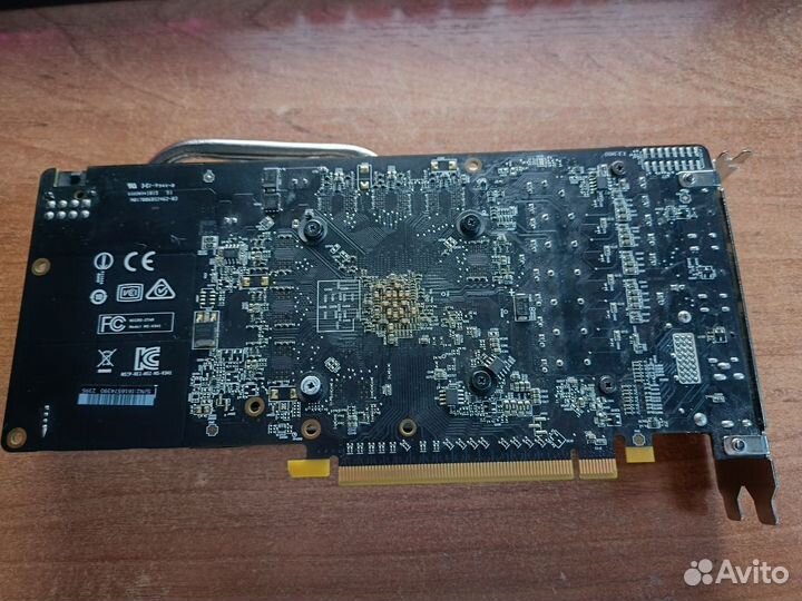 Нерабочая Msi armor rx 570 8gb