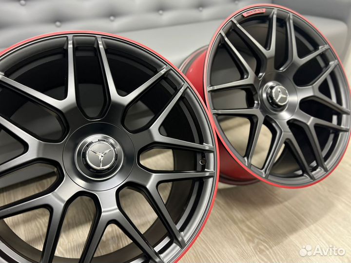 Диски MB Red R22 5-130 G-class AMG63S Гелик