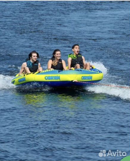 Катание на ватрушке