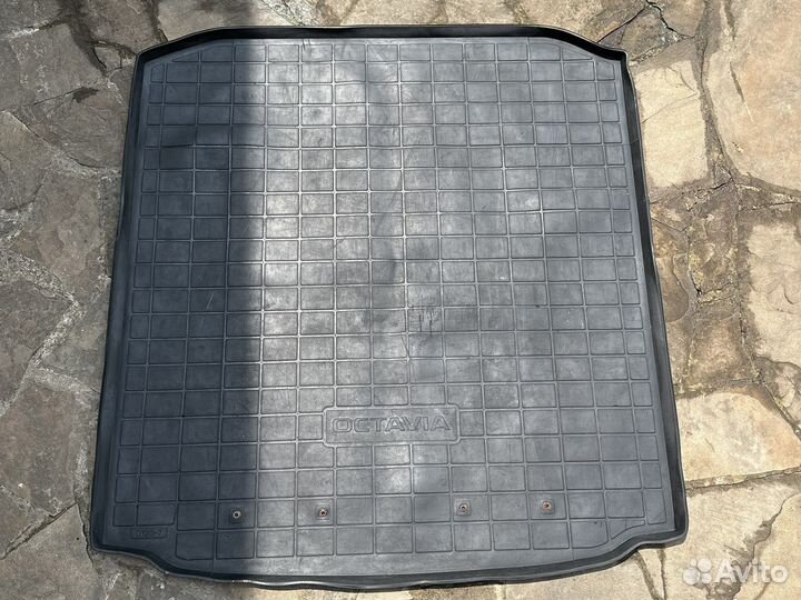 Комплект ковров+ багажник шкода октавия А7