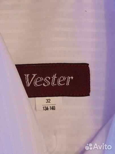 Рубашка для мальчика vester 32 р 134/140