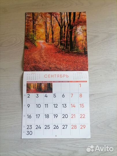 Календарь настенный перекидной 2024 год