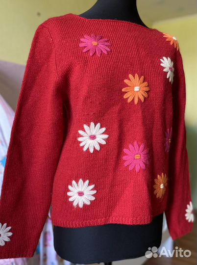 Свитер, пуловер шерсть