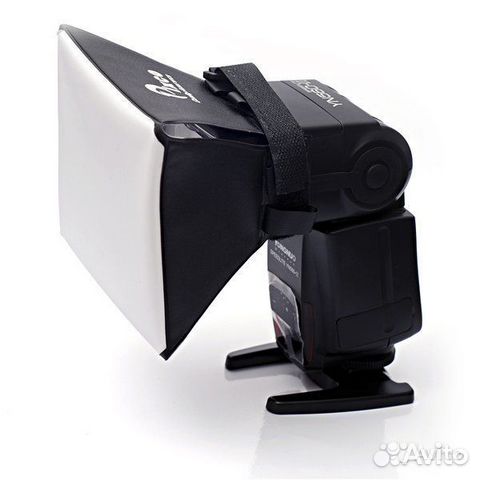 Рассеиватель, софтбокс на вспышку 10x12 см