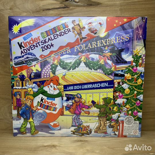 Адвенткалендарь Киндер Сюрприз Полярный Экспресс