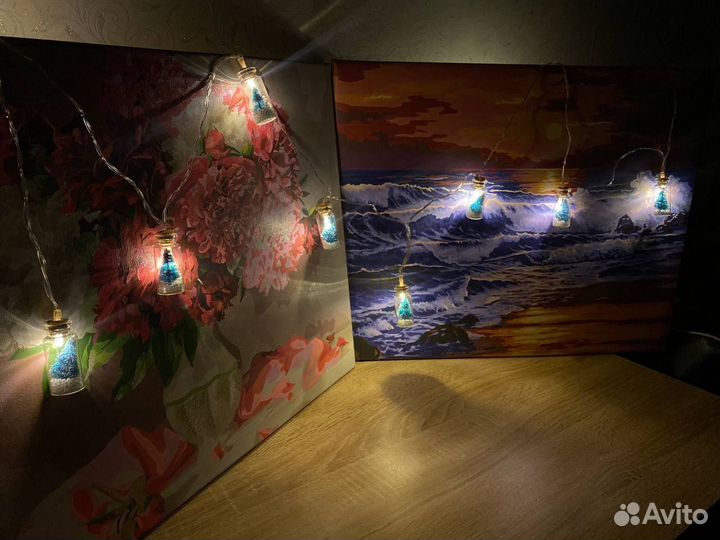 Новогодняя гирлянда ёлочки