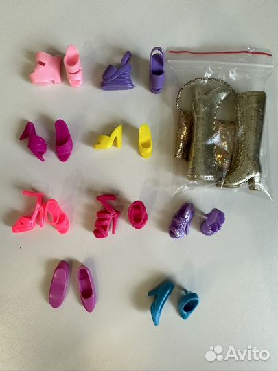 Обувь для кукол барби barbie