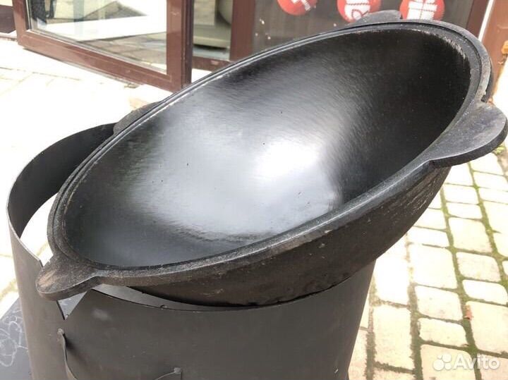 Комплект печь/казан/ляган 22 литра