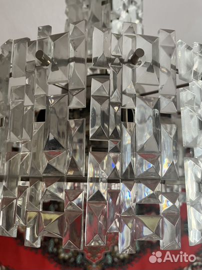 Люстра хрустальная