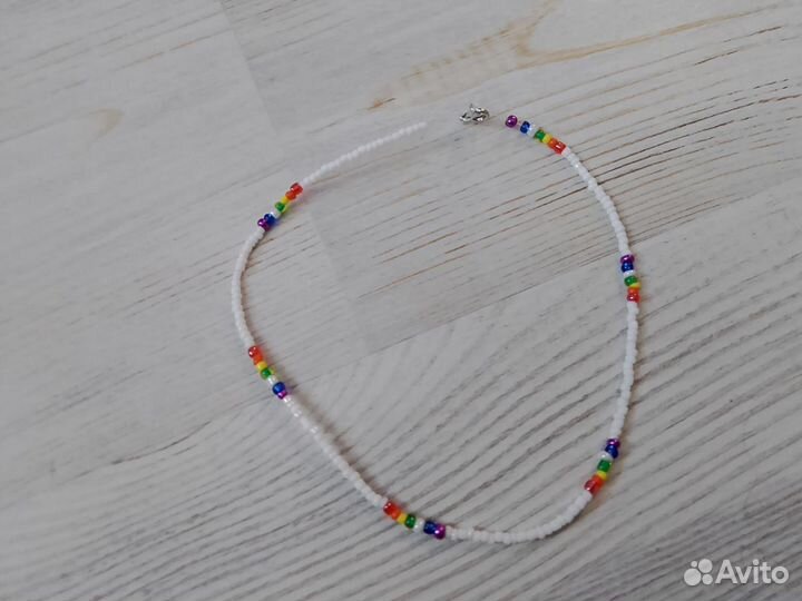 Чокер из бисера