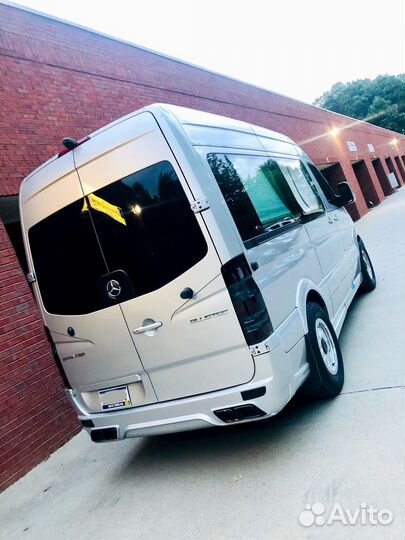 Бампер задний Mercedes sprinter W906 рестайлинг