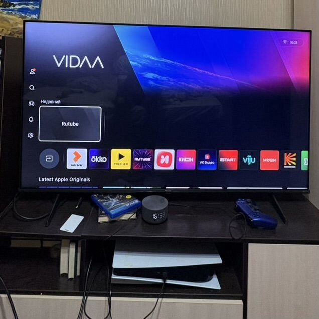 Телевизор hisense 55e7q бу