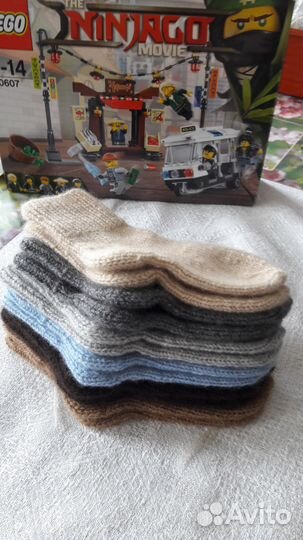 Детские носочки из кашемира (ручная работа)