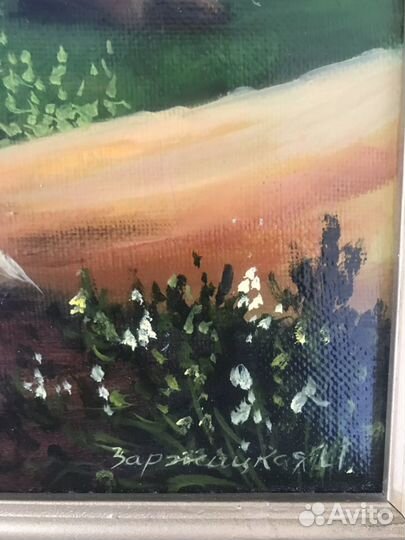 Картина масло холст 50-70