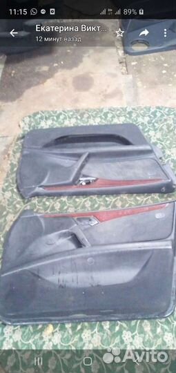 Обшивки комплект на мерседес 210.203