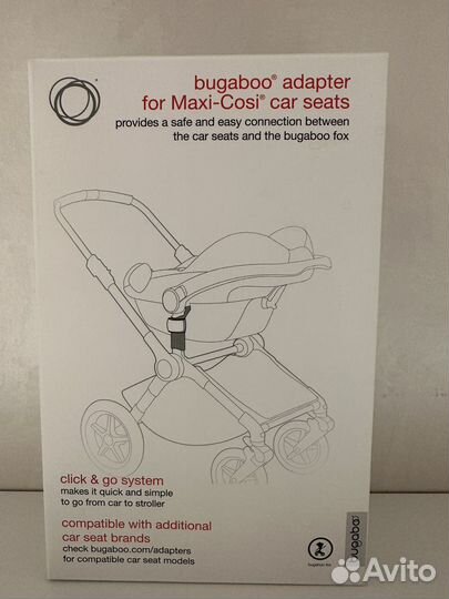 Адаптеры для автолюльки maxi cosi bugaboo