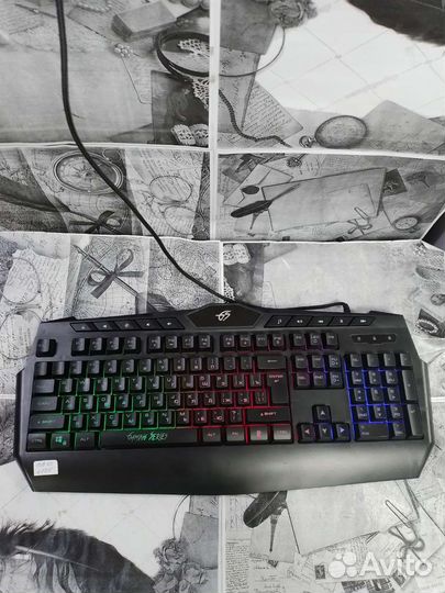 Клавиатура Dexp hellfine GS-100