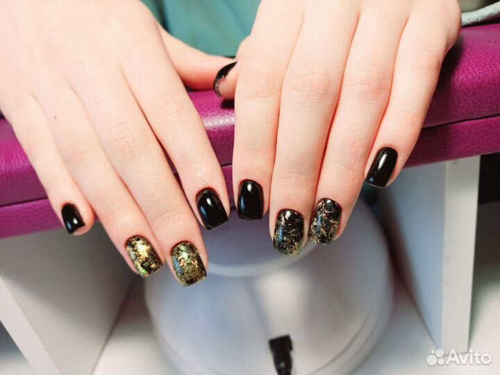 Покрытие гель лак, укрепление, наращивание