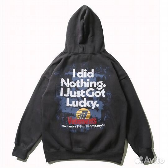 Худи Vetements темно серое