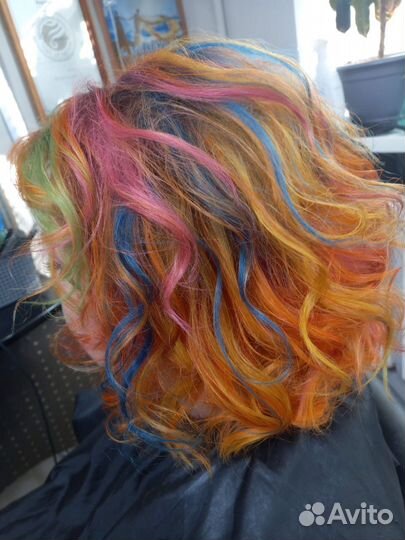 Окрашивание, мелирование, тонирование