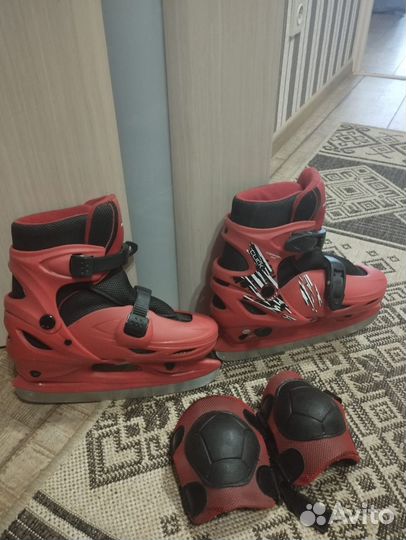 Коньки хоккейные