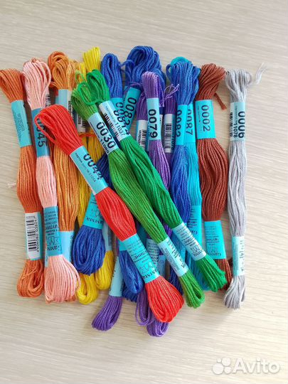 Нитки мулине гамма для вышивания