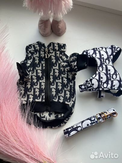 Брендовая одежда для собак Dior