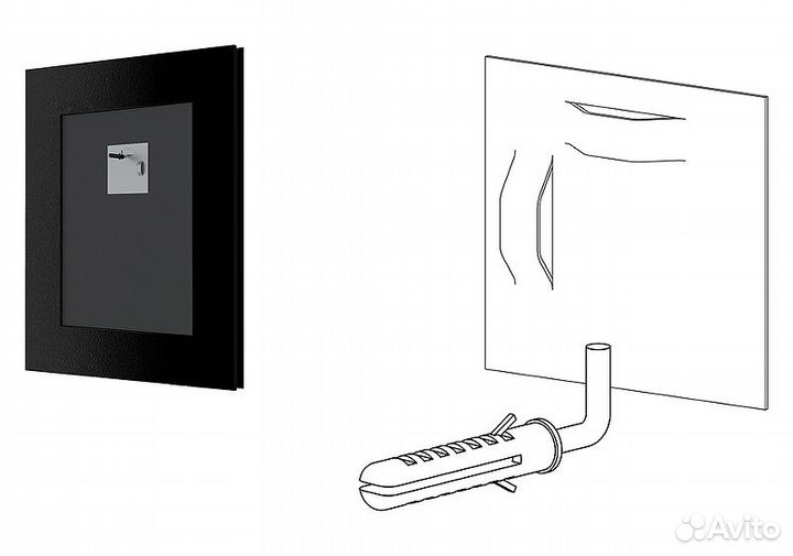 Зеркало Evoform Definite 46х36 BY 1332 в багетной