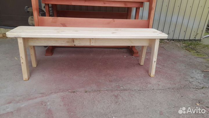 Скамейка лавочка садовая