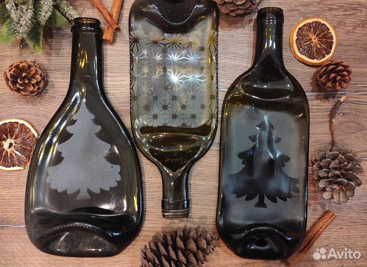 Тарелка бутылка 