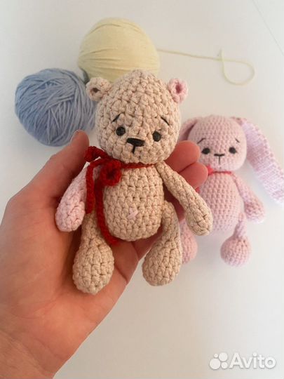 Вязанные игрушки крючком для малыша