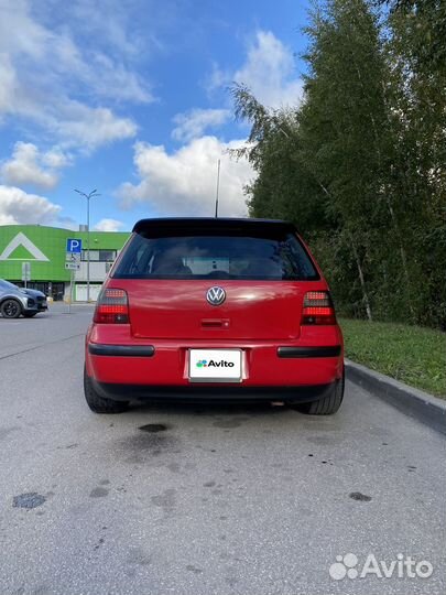 Volkswagen Golf 1.4 МТ, 2002, 282 386 км