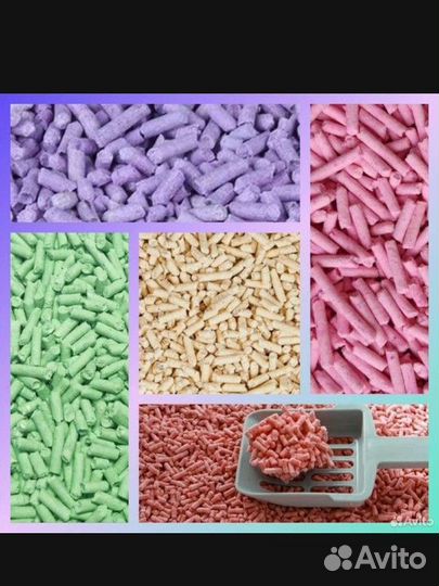 Кошачий наполнитель тофу