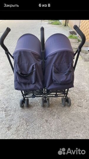 Коляска для двойни