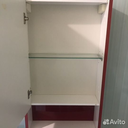 Тумба для ванной с зеркалом