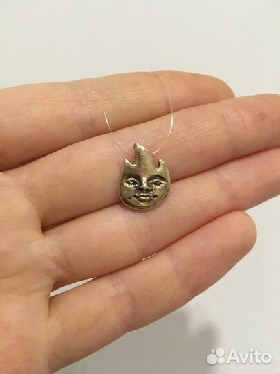 Кулон огонек