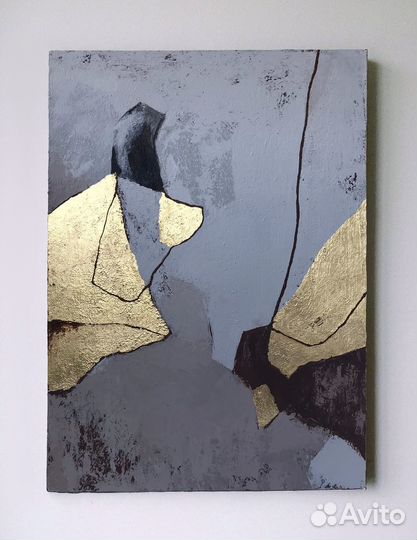 Интерьерная картина с поталью