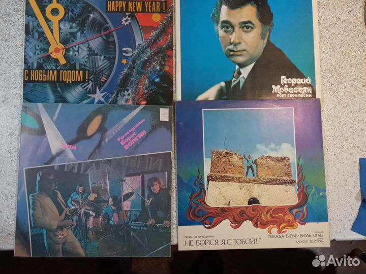 Виниловые пластинки СССР