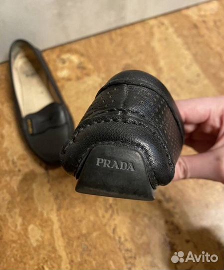 Prada мокасины