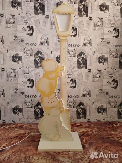 Детский ночник-ростомер