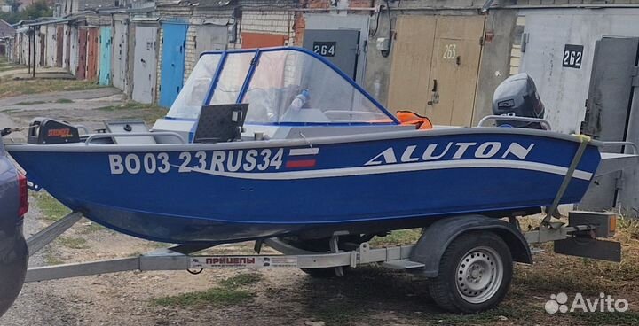 Лодка Aluton 390 fish