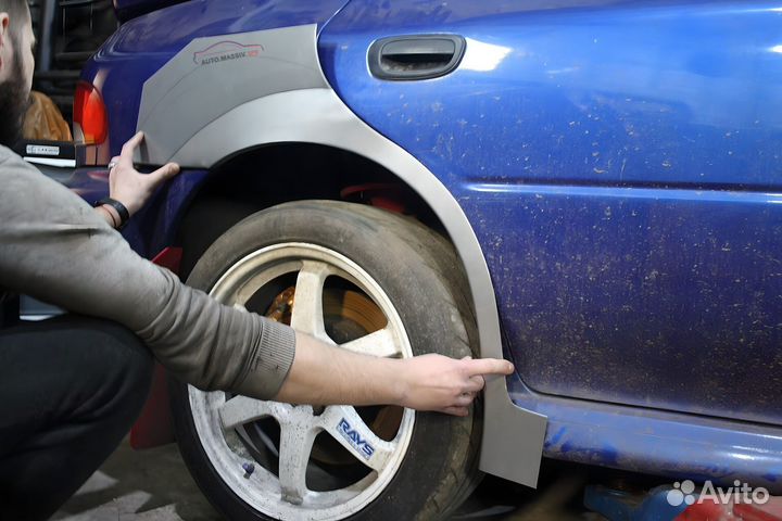 Пороги кузовные Opel Monterey A рест