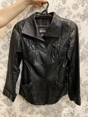 Куртка кожаная