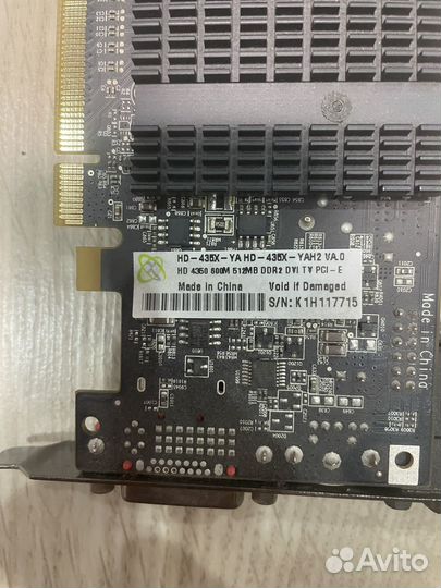 Видеокарта HD 435X