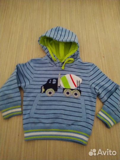 Рубашки толстовки на мальчика 80-86 см