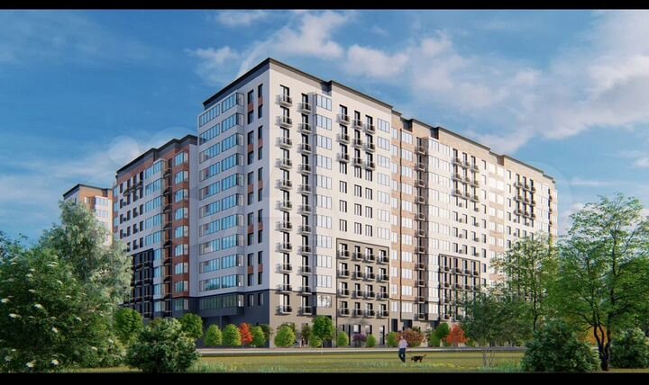 1-к. квартира, 34,9 м², 3/12 эт.