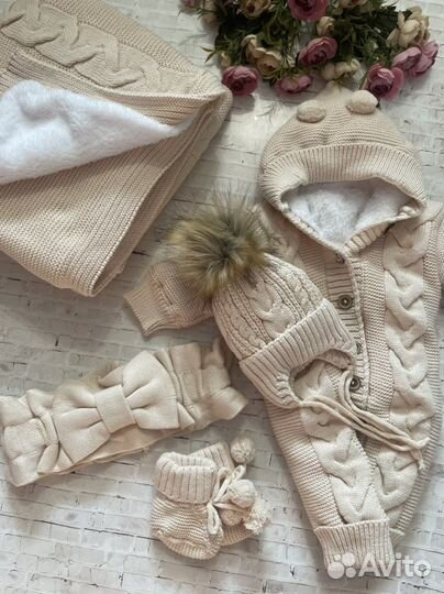 Комплект конверт на выписку новые листайте