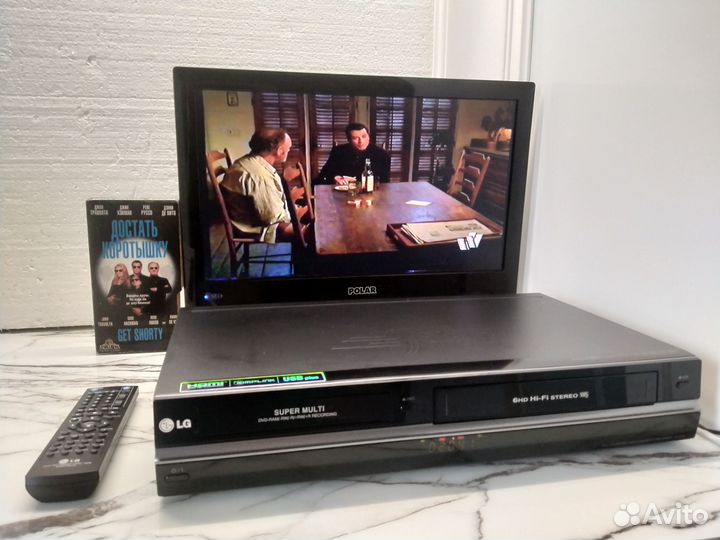 Dvd рекордер+VCR LG DVR799 HDMi Оцифровка VHS