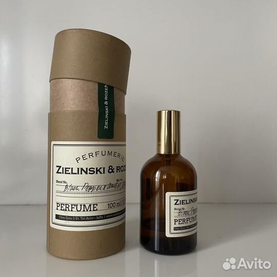 Духи zielinski & rozen black pepper